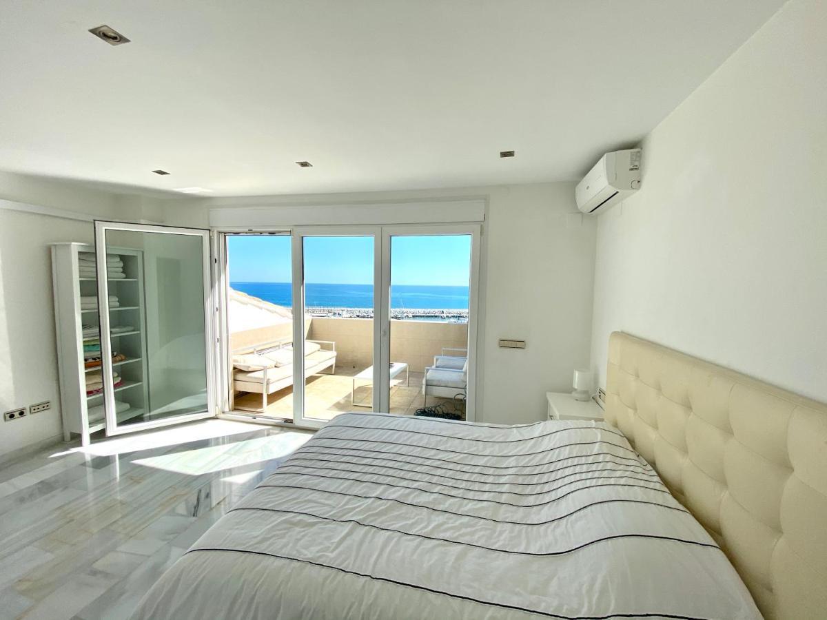 Luxury Puerto Banus Penthouse With Parking & Wi-Fi Marbella Exterior foto
